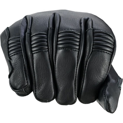 Men's "Avenger" Leather Gauntlet Gloves