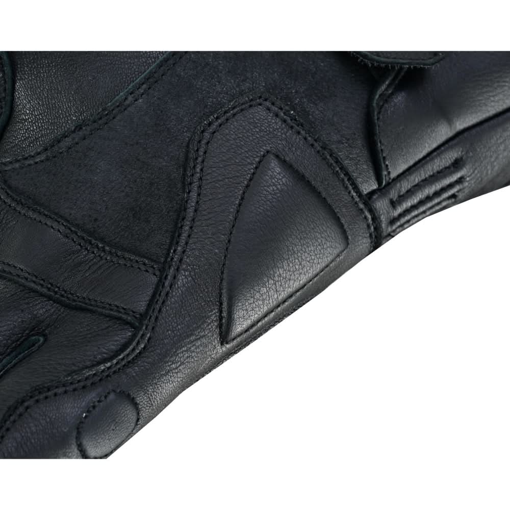 Men's "Avenger" Leather Gauntlet Gloves