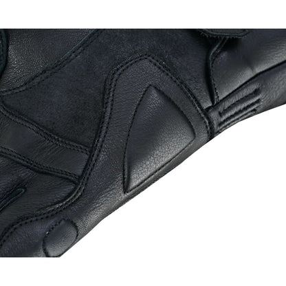 Men's "Avenger" Leather Gauntlet Gloves