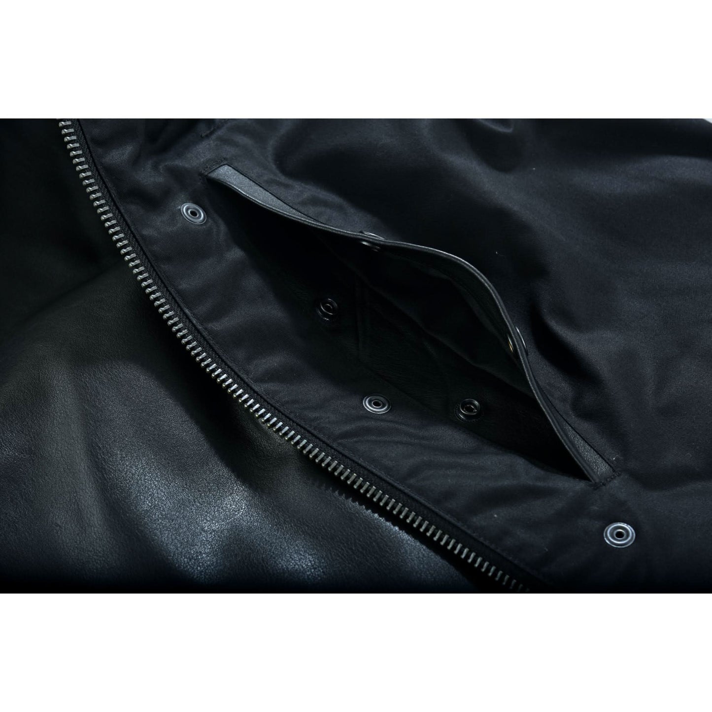 Men's "Highway Jack" Club Style Black Leather Motorcycle Vest