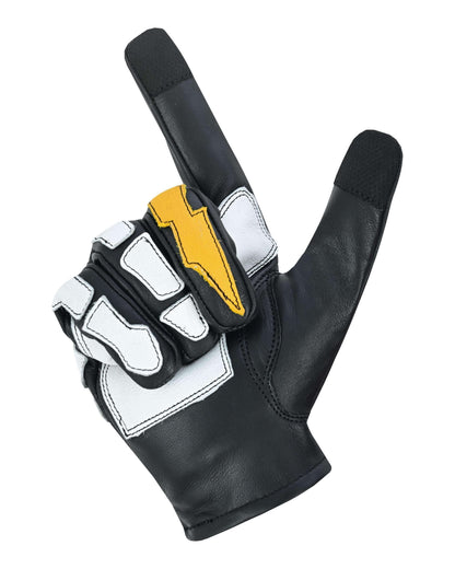 Men's "Devil Hands" Leather Gloves