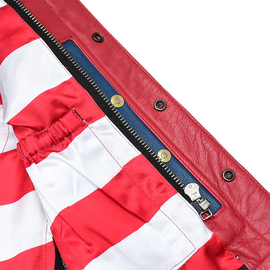 Women's Motorcycle Leather Vest Freedom Belle