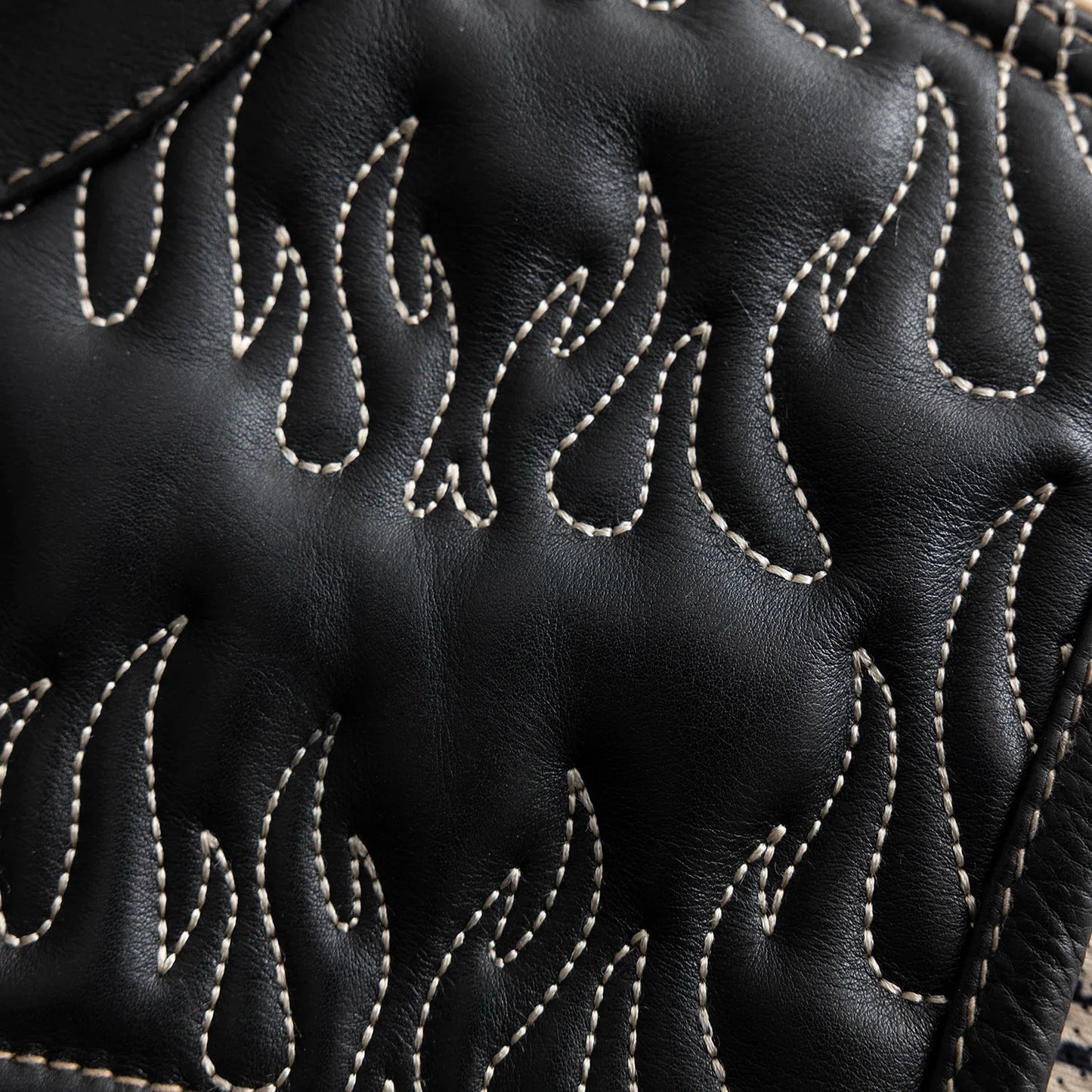 Men's Club Style Leather Vest (Limited Edition) "Inferno Rogue"