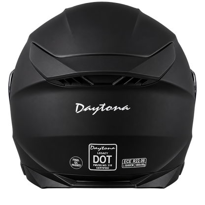 D.O.T. & ECE Daytona Legacy- Dull Black