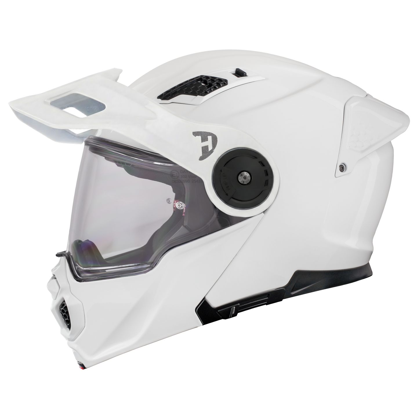 D.O.T. & ECE Daytona C6- Hi-Gloss White