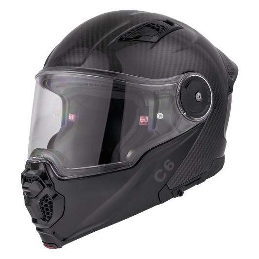 D.O.T. & ECE Daytona C6- Grey Carbon Fiber