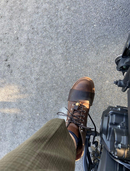 Leather Vintage Gear Shift Protector Shoe Cover