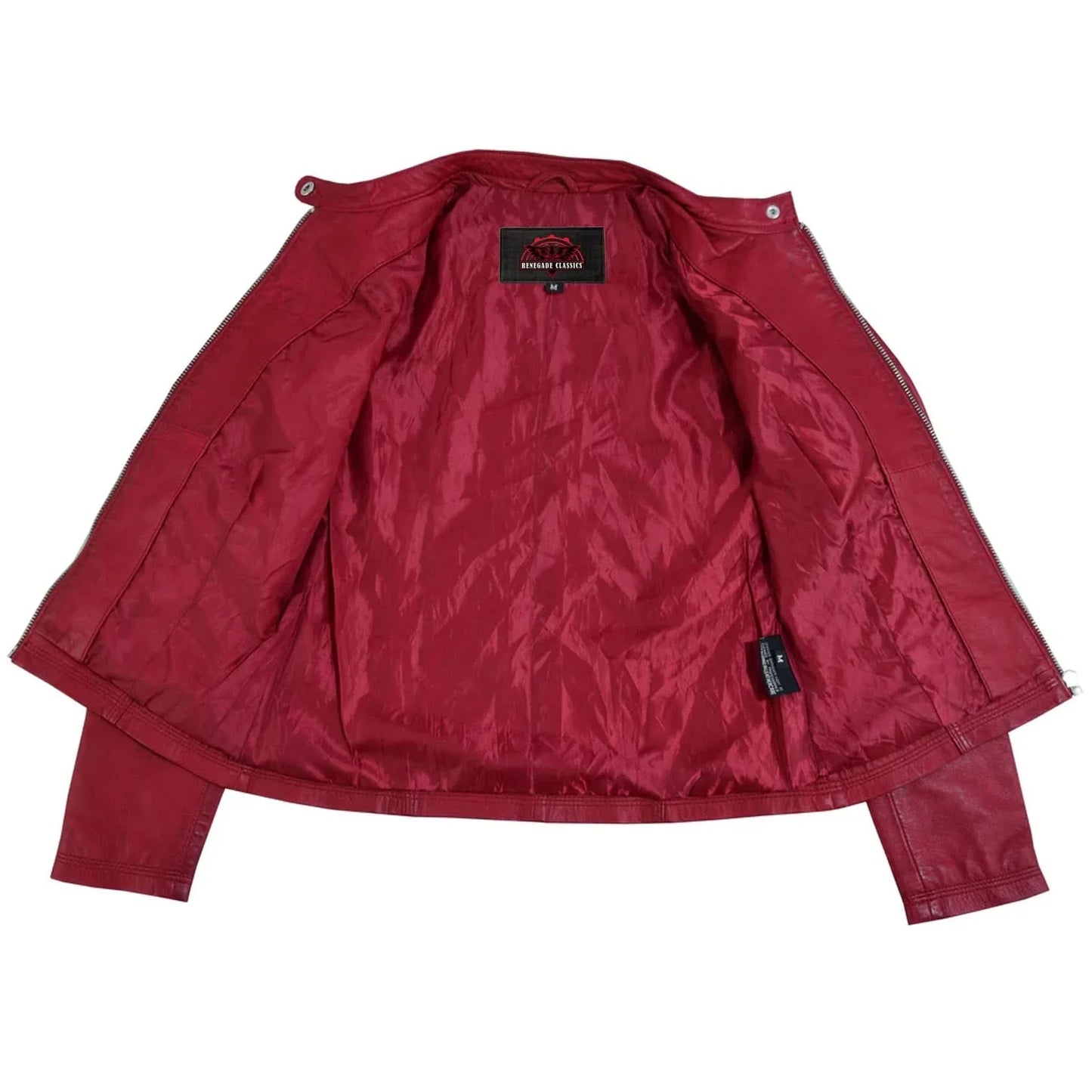 Women's Fashion Leather Jacket "Cabernet"