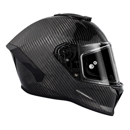 D.O.T. & ECE Daytona Viper- Silver Carbon Fiber