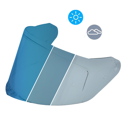 Viper Shield Outer- Photochromic Blue
