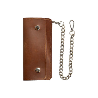 LARGE TRUCKER - Vegetable Tanned Leather Wallet