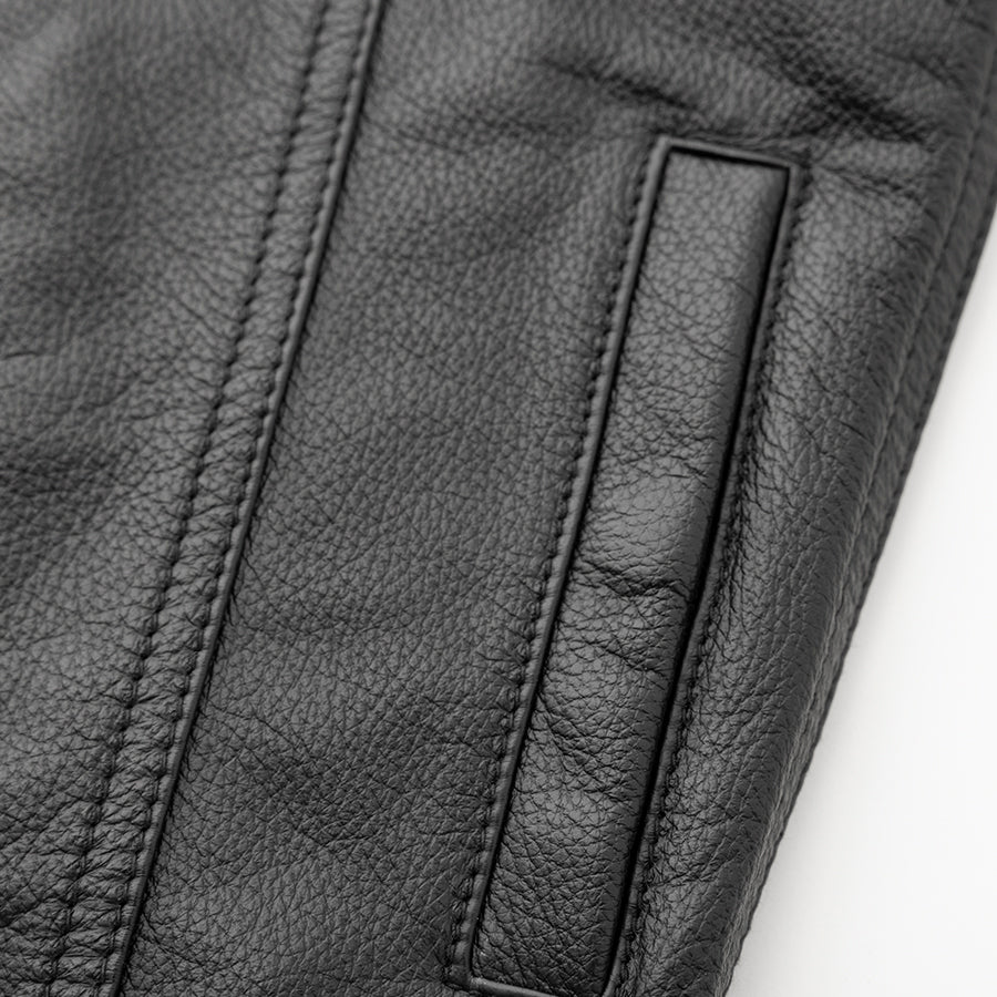 Kid's Club Style Leather Vest- "Bad Boy"