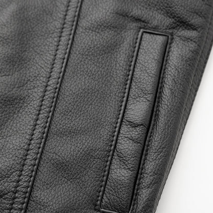 Kid's Club Style Leather Vest- "Bad Boy"
