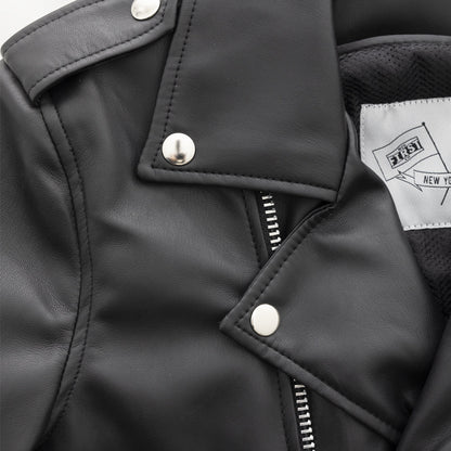 Women's Vegan Leather Motorcycle Riding Jacket- "Cassandra"