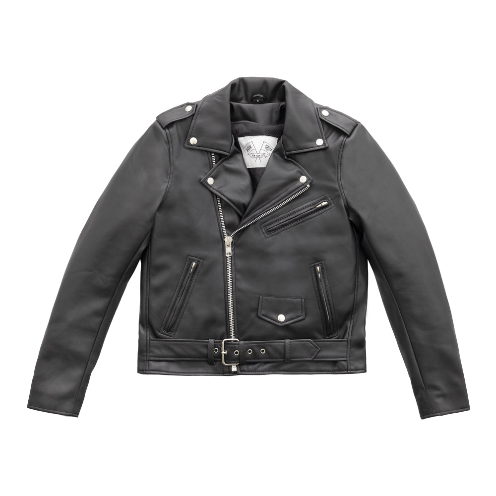 Women's Vegan Leather Motorcycle Riding Jacket- "Cassandra"