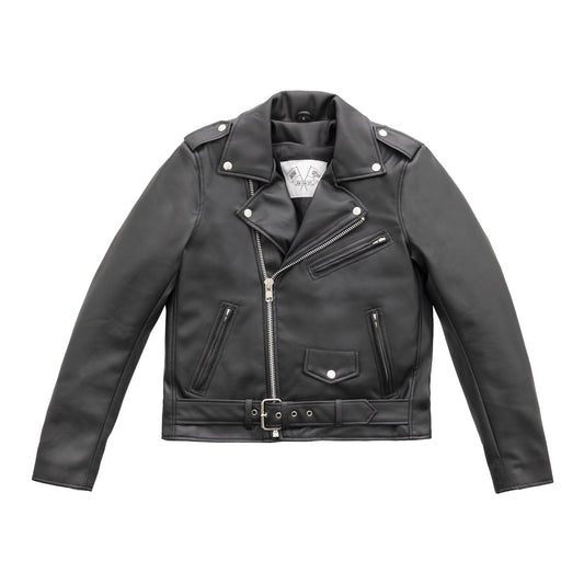 Women's Vegan Leather Motorcycle Riding Jacket- "Cassandra"