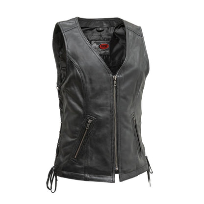 Women's "Cindy" Motorcycle Sheepskin Vest