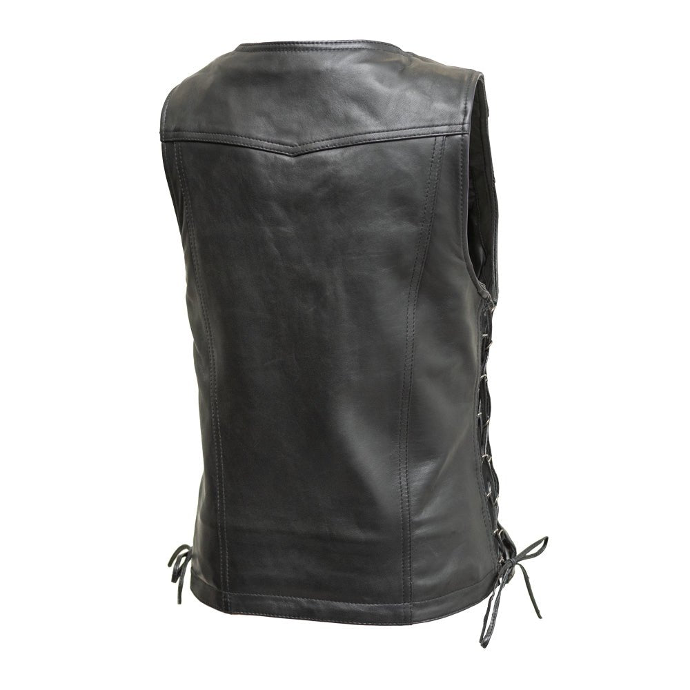 Women's "Cindy" Motorcycle Sheepskin Vest