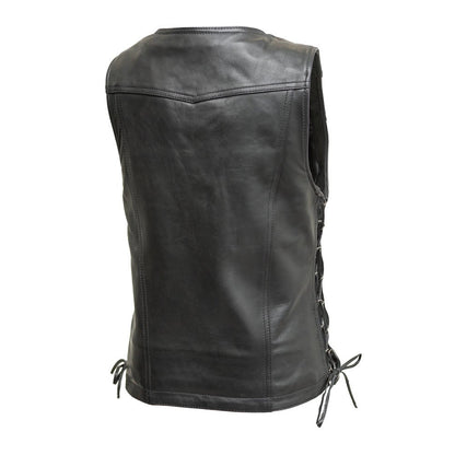 Women's "Cindy" Motorcycle Sheepskin Vest
