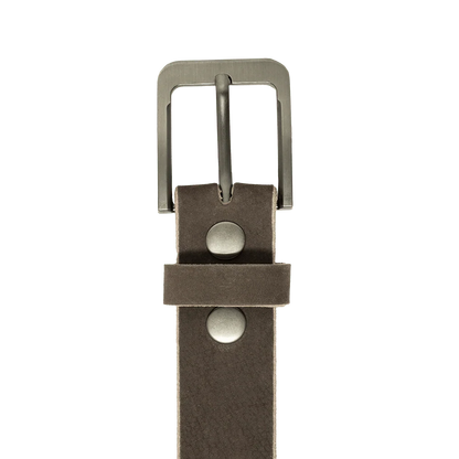 Dark Brown Nubuck Belt