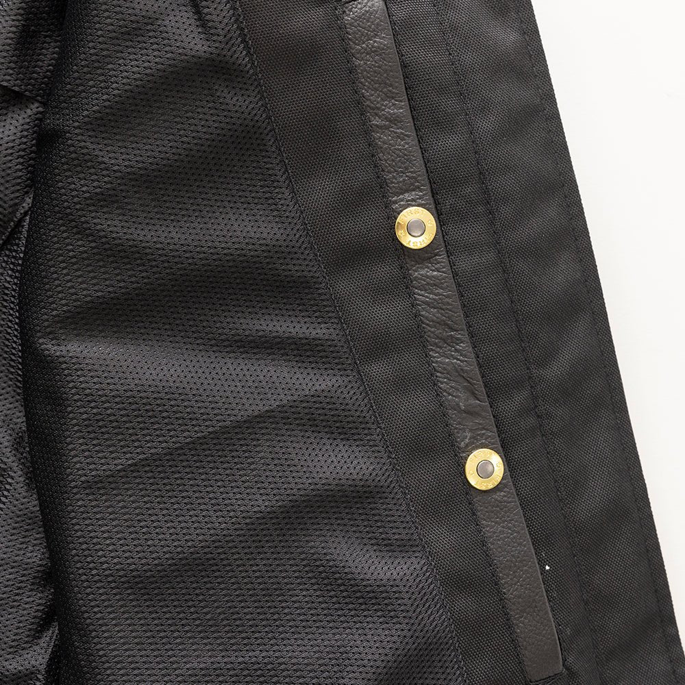 Women's Motorcycle Leather Riding Jacket- "Flashback"