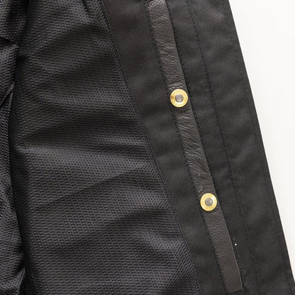 Women's Motorcycle Leather Riding Jacket- "Flashback"