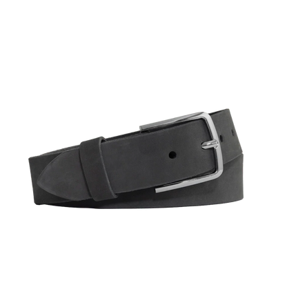 Gunmetal Nubuck Belt