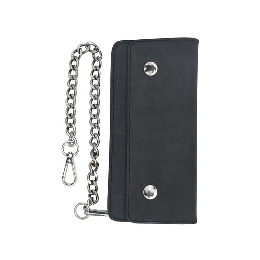 LARGE TRUCKER - Vegetable Tanned Leather Wallet