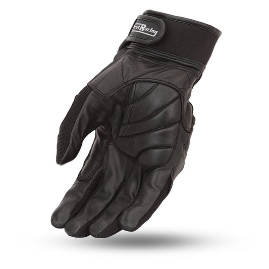Men's Sport Motorcycle Leather Gauntlet "Hurricane"