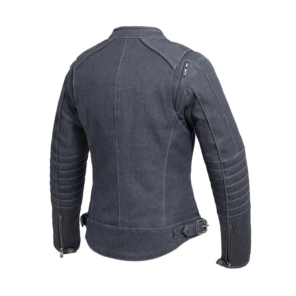 Women's Thunder Denim Riding Jacket- "Jada"