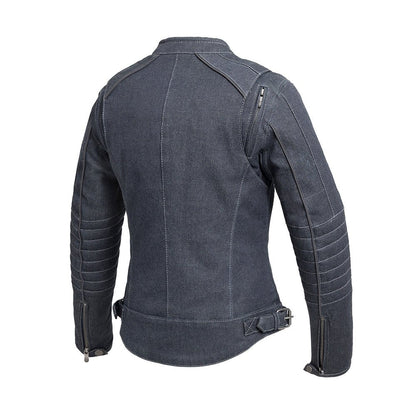 Women's Thunder Denim Riding Jacket- "Jada"