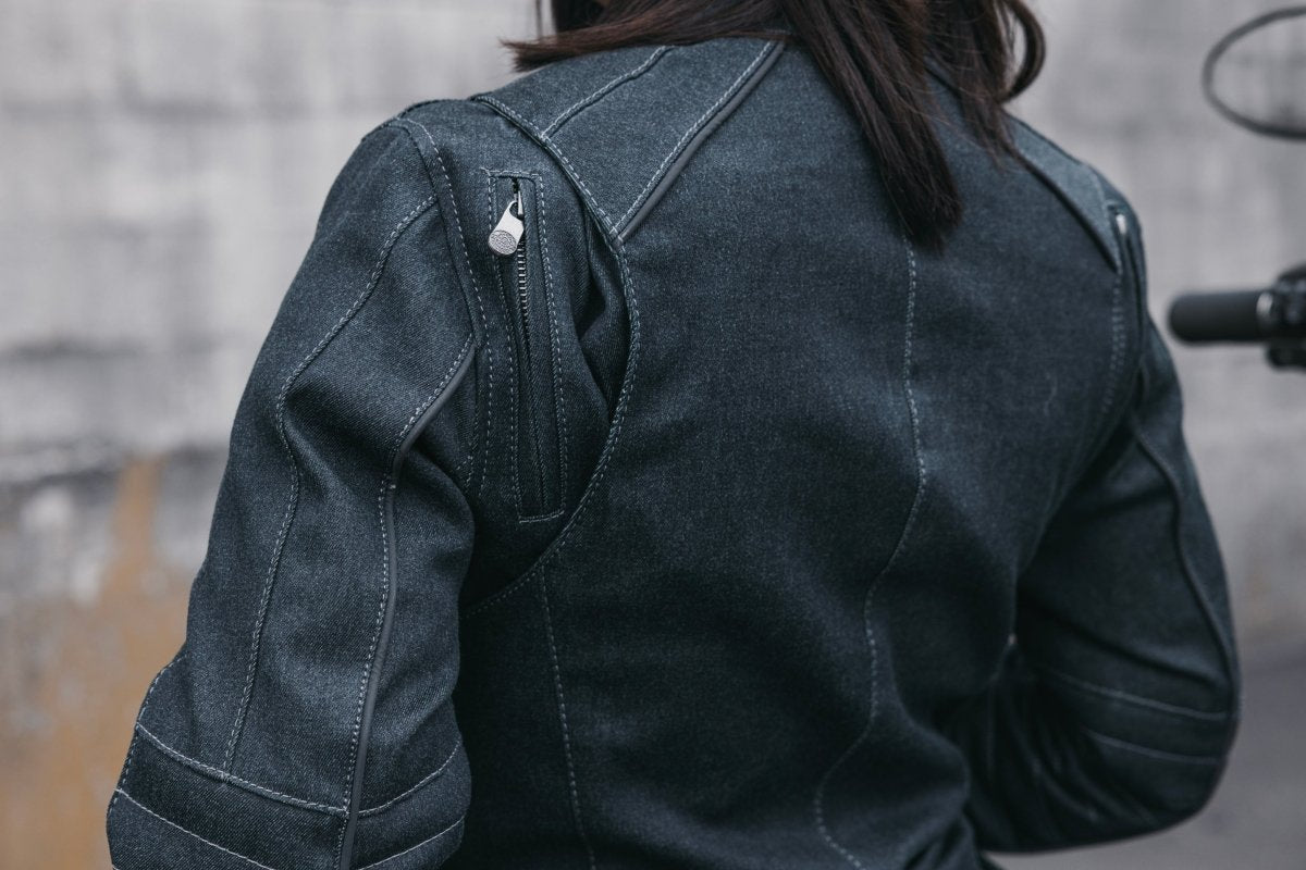 Women's Thunder Denim Riding Jacket- "Jada"