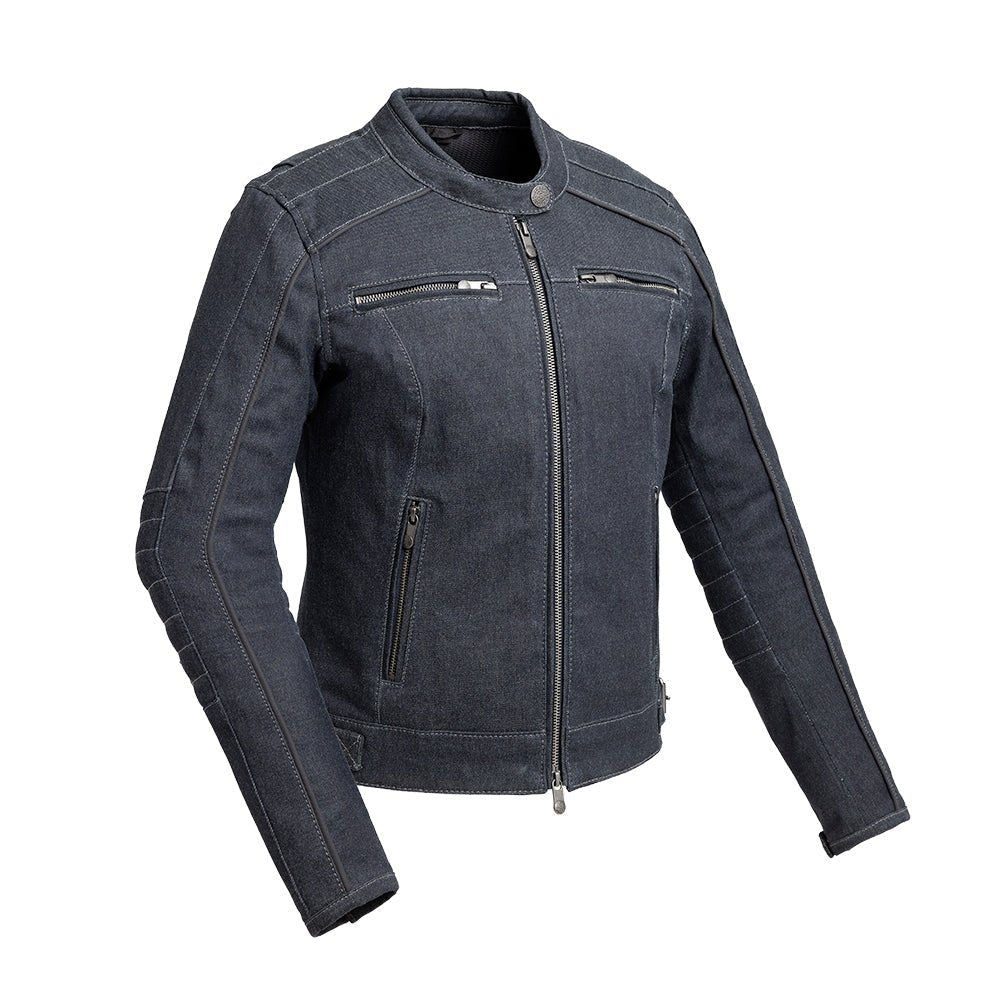 Women's Thunder Denim Riding Jacket- "Jada"
