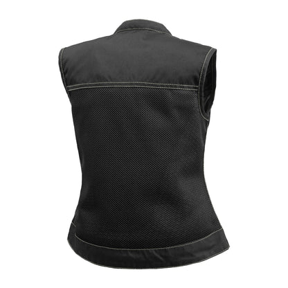 Women's Mesh club style Motorcycle Vest