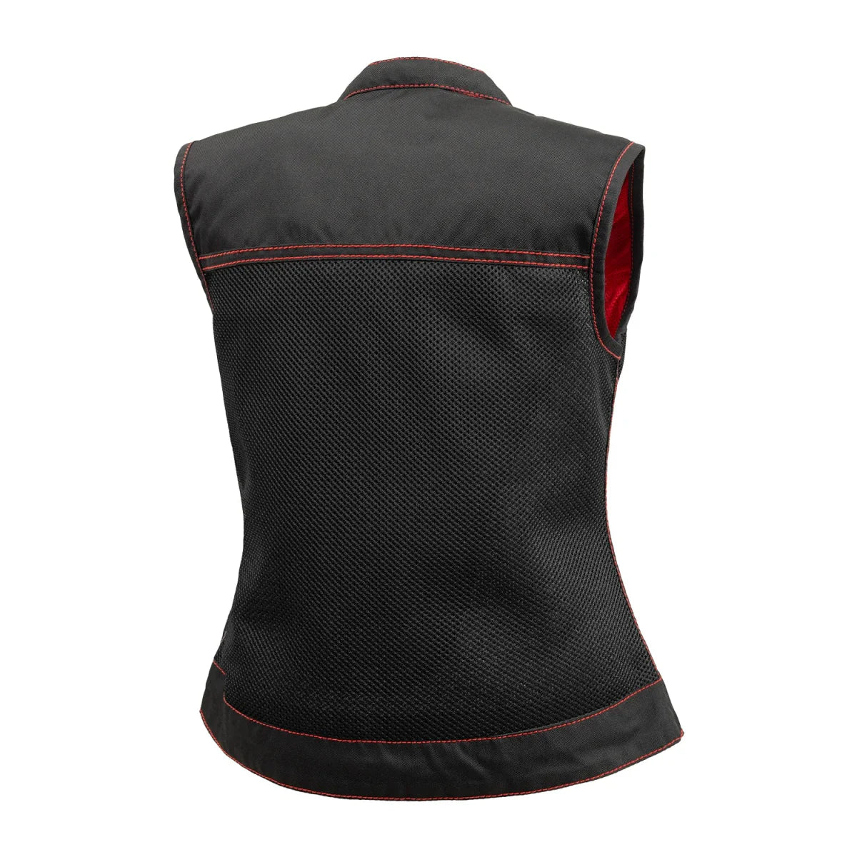 Women's Mesh club style Motorcycle Vest
