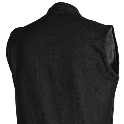 Men's Motorcycle Denim Vest- Kershaw