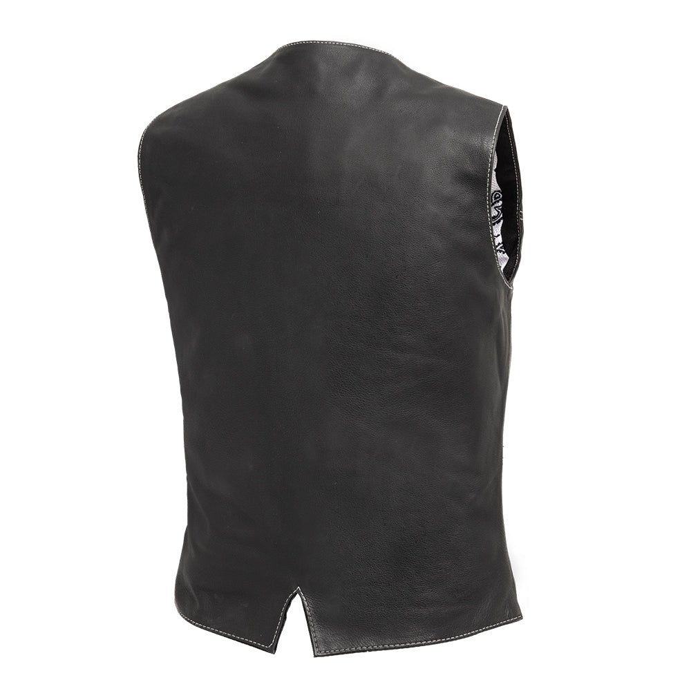 Women's "Love Lace" Motorcycle Leather Vest