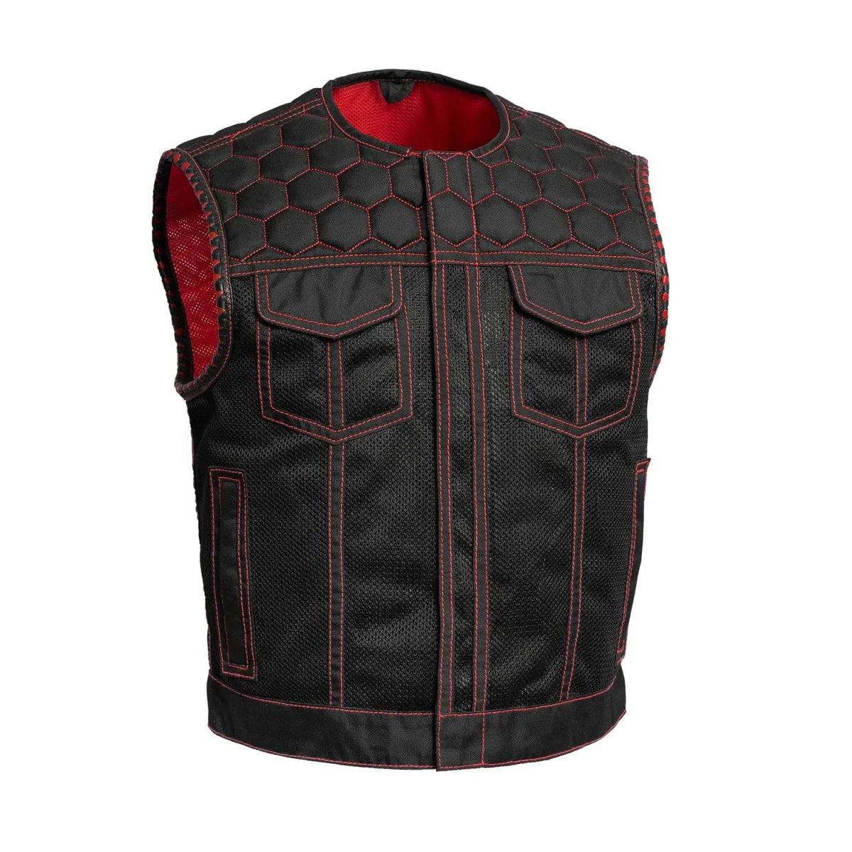 Men's Club Style Mesh Vest- Lowside Hornet
