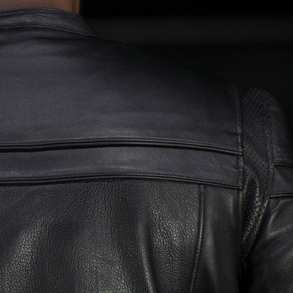 Maverick Men's Motorcycle Leather Jacket
