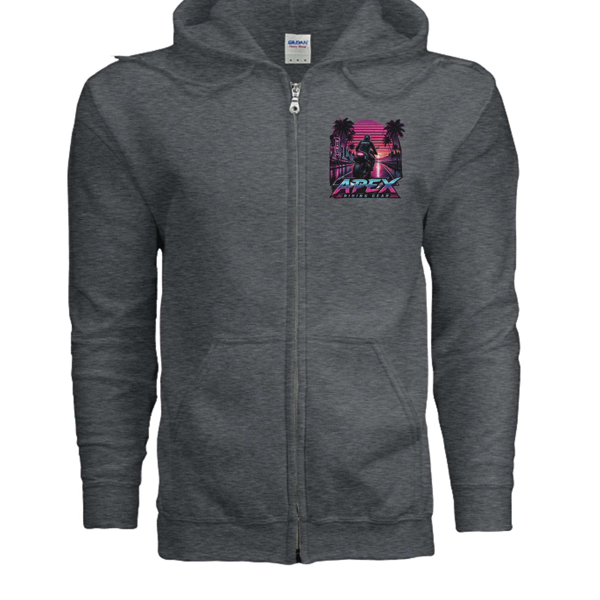 DARK HEATHER - G186 - FRONT