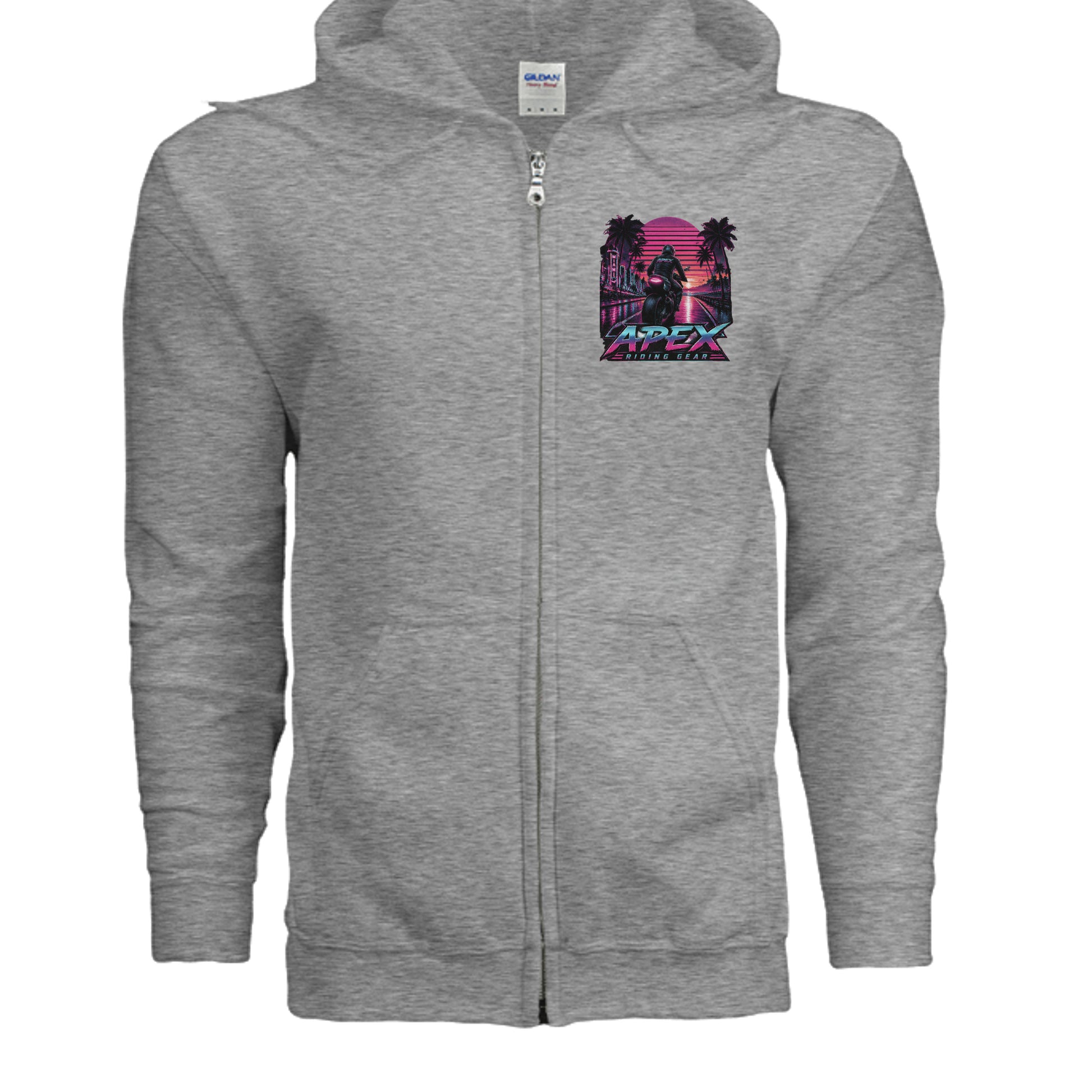 GRAPHITE HEATHER - G186 - FRONT