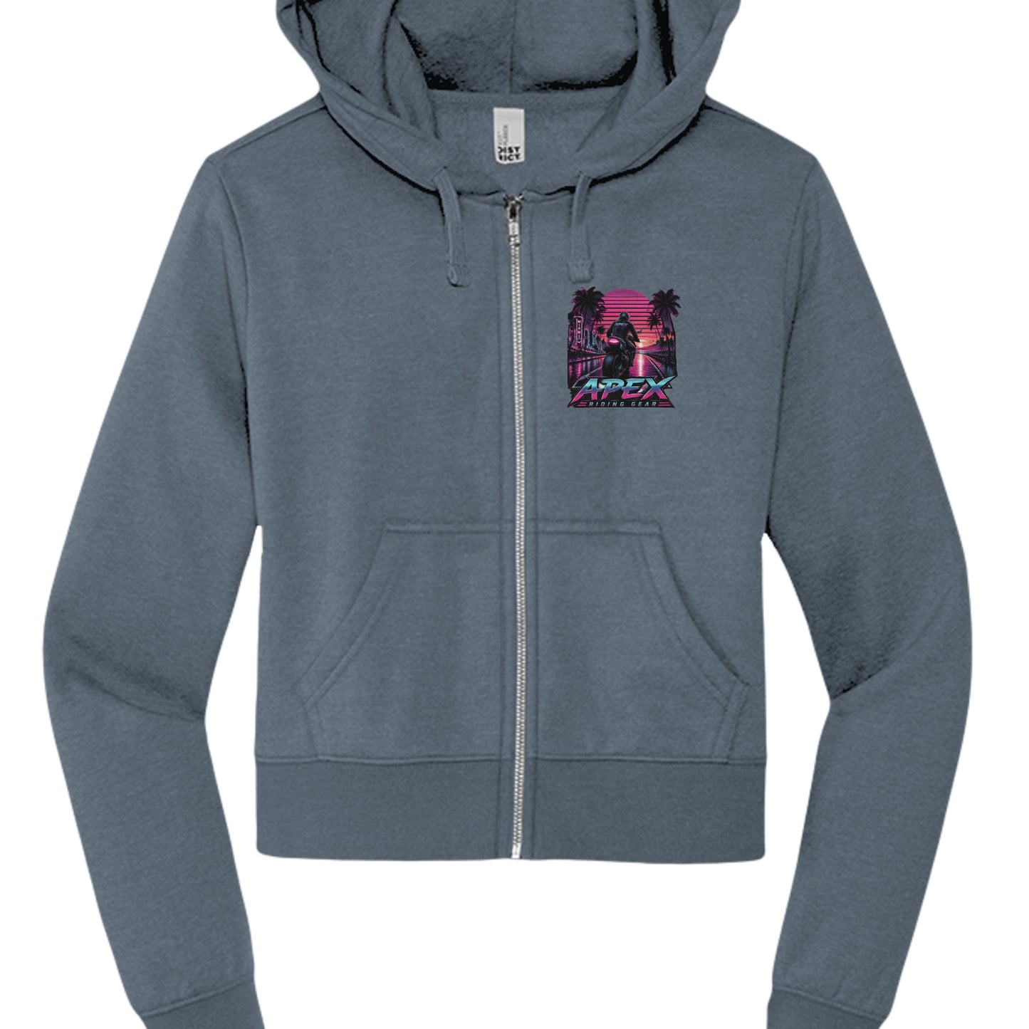 Flint Blue Heather - DT6103 - FRONT