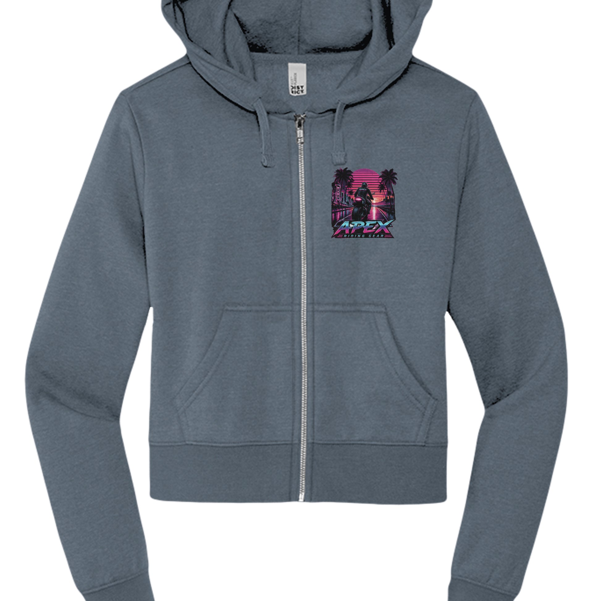 Flint Blue Heather - DT6103 - FRONT