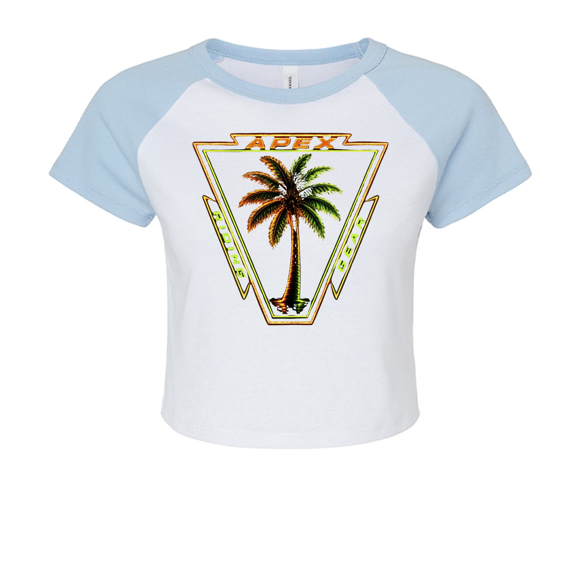 WHITE/ BABY BLUE - 1201 - FRONT