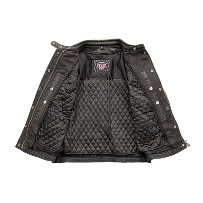 Women's Motorcycle Leather Jacket- "Outlander"