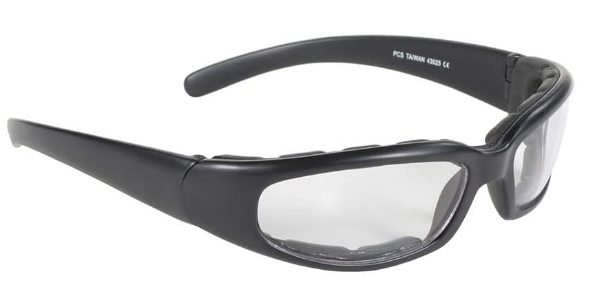 Rally Wrap Padded Black Frame with Clear Lens "43025"