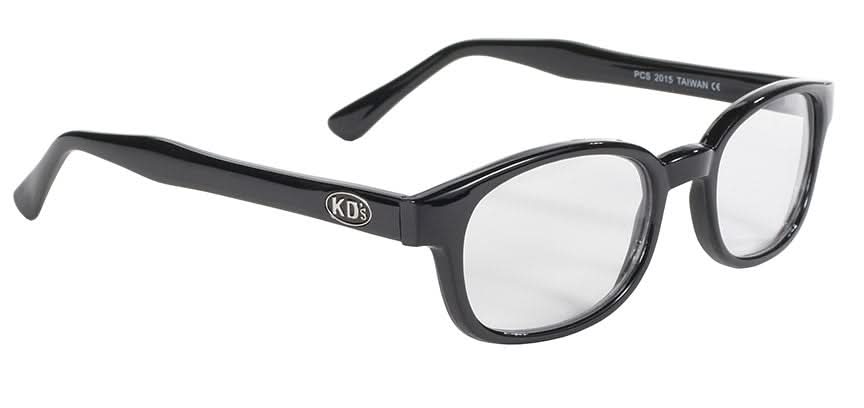 KD's 215, Black Frame with Clear Lens