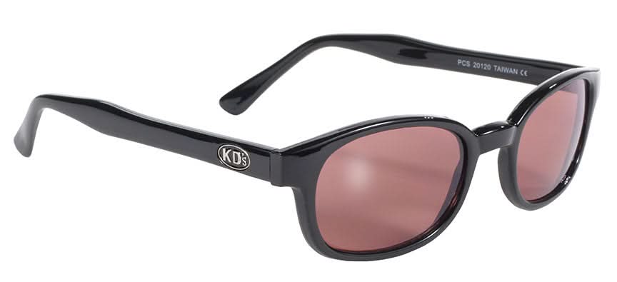 KD's 212, Black Frame with Rose lenses