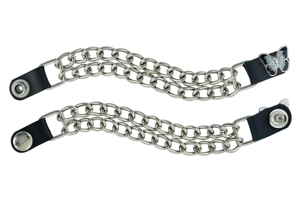 PKV155SD Vest Extender - Butterfly Silver Women's