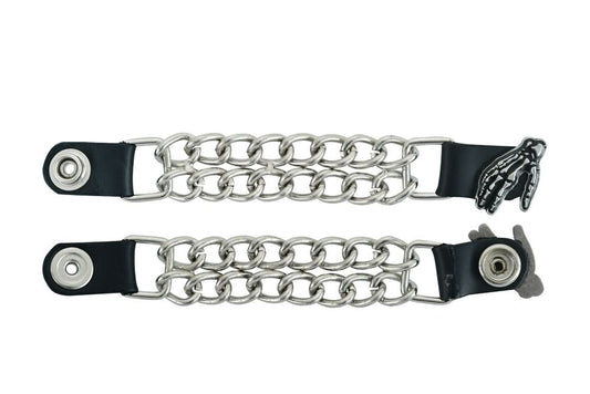 PKV164D Vest Extender - Skeleton Hand Reversable